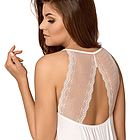 Romantic nightie, intricate lace, lightly padded cups